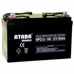 Аккумулятор ATABA GEL 12V 100Ah