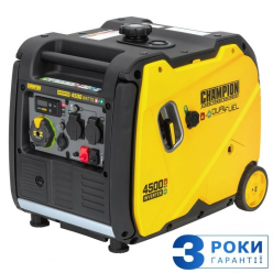 Гібридний інверторний генератор CHAMPION C4500iESG GEN2 (500988-UA)