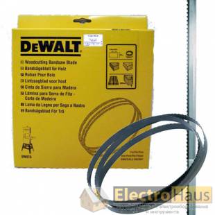 Полотно пильное DeWALT по цветным металлам (<20 мм), общая длина 2215мм, ширина 12мм, толщина 0.6мм, шаг зубов 1.8мм, для ленточных пил DW876, 1 штука.