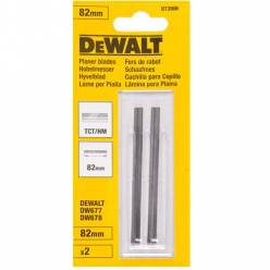 Ножи для рубанка DeWALT, двухсторонние , материал ТСТ , L = 82 мм, одна пара.