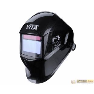 Сварочная маска хамелеон VITA TIG 3-A True Color (металлические соты черные)